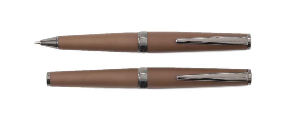 Metal Pen Sets - Brass - Rollerpen&Ball Pen - AS43
