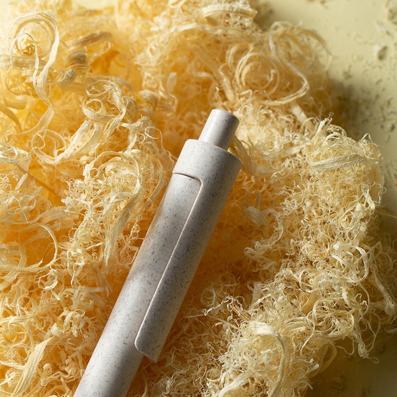 ECO Plastic Ball Pen - PL52 - Bamboo - 图片 3