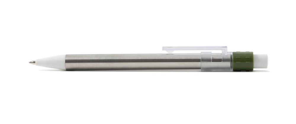 Metal Ball Pen - Aluminum Barrel - AL25 - Stainless Steel